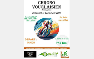 Chrono Vouglaisien - 14/09/25 - (CLM, 86)